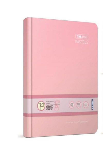 Gıpta Thebook Pastels Cusătură cu fir Bloc de note cu copertă rigidă 14X20CM 120 coli fără linii