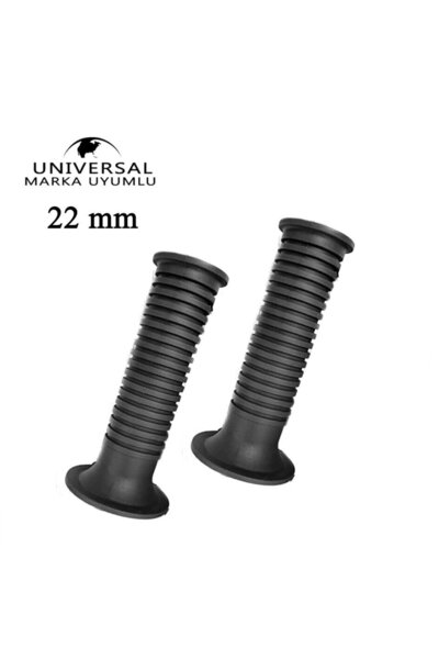 YSGMOTOPARTS Motosiklet Chopper Cafe Racer Universal 22 Mm Silikon Elcik Seti...