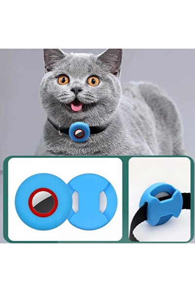 Bambeado Airtag Kedi Tasması Kılıfı