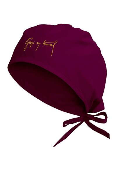 Tasarım Trend Șapcă chirurgicală cu imprimeu autografic a lui Gazi Mustafa Ke...