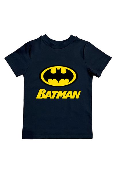 Batman Children's Summer T-Shirt - Printed, Cotton Combed