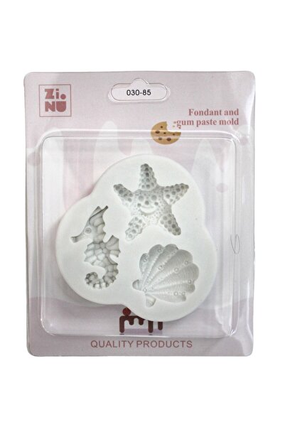 adarya Deniz Canlıları Şeker Hamuru Silikon Kalıp