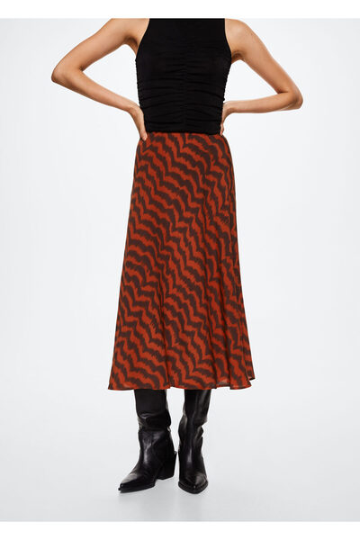 MANGO Woman Fustă pentru femei Kazan pentru adulți37053844