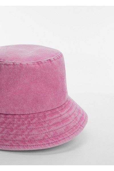MANGO Kids Ροζ καπέλο για κορίτσι47076317