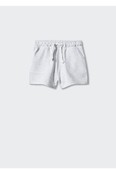 MANGO Kids Hellgraue Shorts und Bermudas für Mädchen47075935