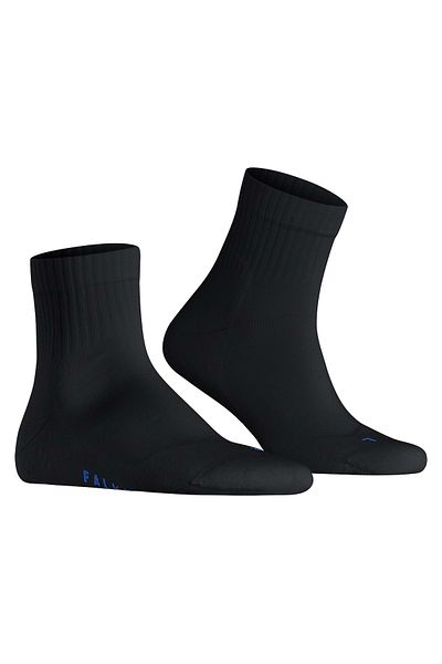 FALKE Unisex-Socken – Kurzsocken, Baumwollmischung, Run Rib, Bündchen, einfarbig