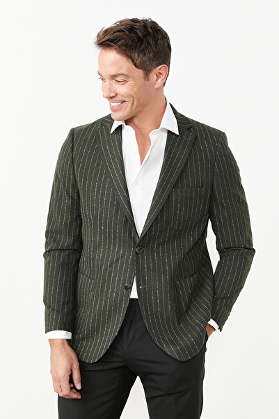 PAULMARK SLIM FIT SLIM CUT ΜΟΝΟ ΜΠΟΥΦΑΝ ΜΕ ΣΧΕΔΙΟ ΛΑΙΜΟΥ