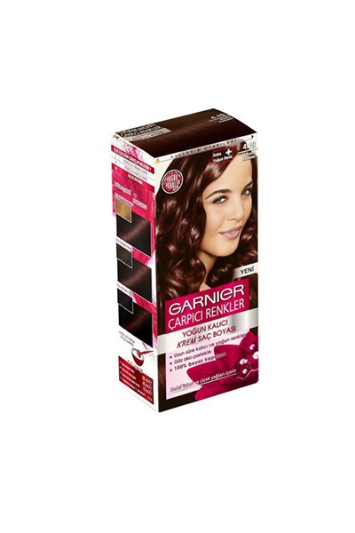 Garnier Çarpıcı Renkler Saç Boyası 4.15 Buzlu Kestane 3600542384339