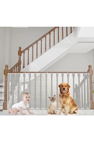 MorBebe Çocuk Ve Evcil Hayvan Için Korkuluk Balkon Ve Merdiven Filesi Çocuk Güvenlik Filesi Koruyucu Filesi