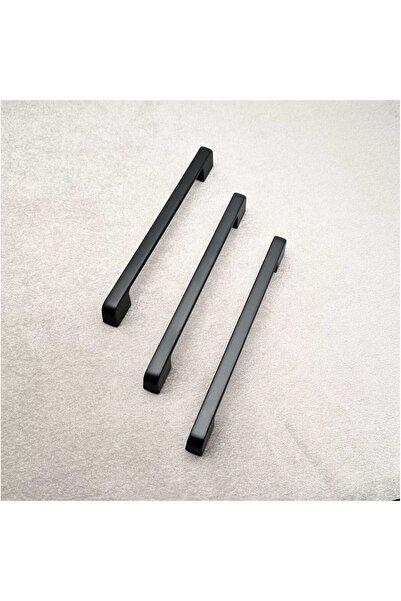 KOLDOOR Arel Mat Siyah Tv Ünitesi Vestiyer Yatak Odası Mutfak Dolap Çekmece K...