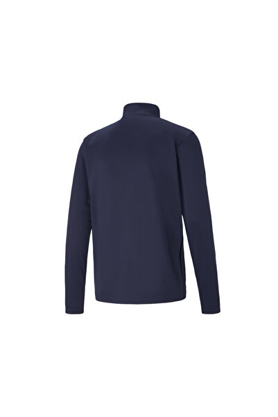 Puma Teamrise Training Poly Erkek Günlük ve Fermuarlı Spor Ceketi Lacivert