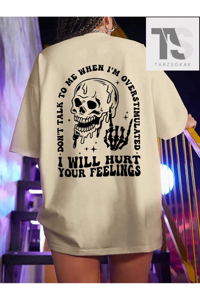 Tarzsokak Coolane Γυναικείο μπλουζάκι με κοντό μανίκι και στάμπα με σλόγκαν