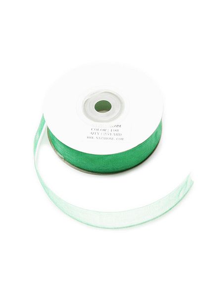Aker Hediyelik Κορδέλα Organza 2cm-23mt-πράσινο Χρώμα