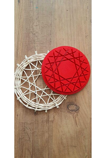 DOLUNAY MUM Güneş Desenli Rattan Kalıp