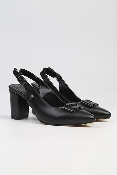 Pierre Cardin ® |   PC-53113- 3592 Negru CilPantofi cu toc pentru femei