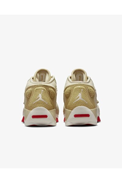 Nike Jordan Zion 2 'Let's Dance' Tan Beige Leather Sneaker Erkek Deri Spor Basketbol Ayakkabısı