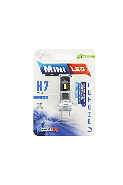 Photon Mini Serisi Led Ampul H1/h4/h7/h11/hb3/hb4 1 Adet