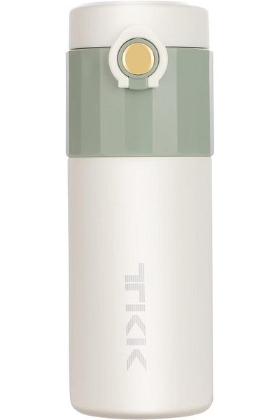 Vagonlife TKK Thermos Mug T-2007 450ml - Green, Stainless Steel, Double Walled and Insulated