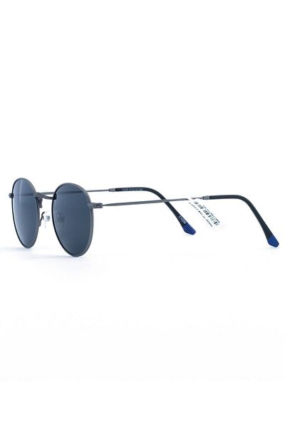 Toms Teddy Polarized/uv Metal Sunglasses Matte Smoke Tt1038c102m