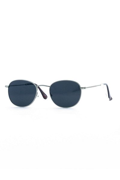 Toms Teddy Polarized/uv Metal Sunglasses Matte Nickel Tt1024c101m