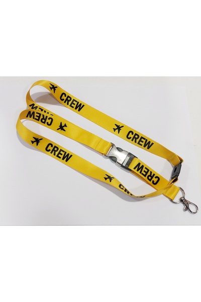 Havacı Uçuş Dünyası طاقم، طاقم، حبل رقبة مطبوع على شكل طائرة، لانيارد