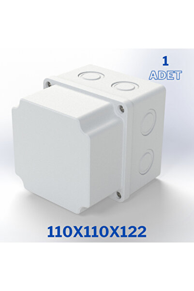 sebox Sıva Üstü Kare Buat Kutu 110x110x122 - 1 Adet