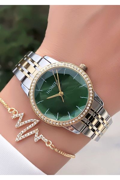 Homies HOMİES BRAND NEW SEASON WOMEN'S WRISTWATCH WITH BRACELET GIFT