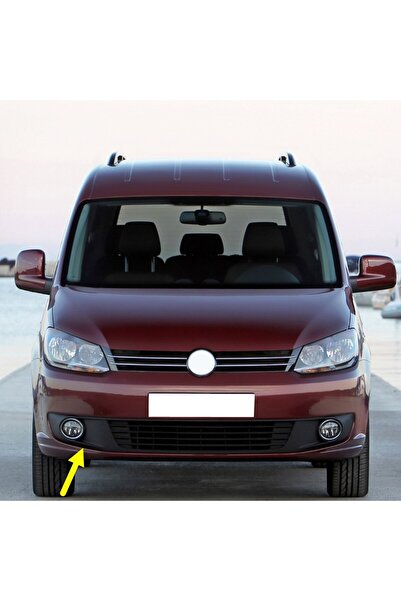 Bisra VW Caddy 2011-2015 Sağ Ön Sis Farı Kapağı Krom Çerçeveli 1T0853666T