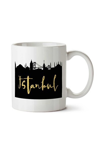 ART HEDİYE Istanbul 2 Mug Glass