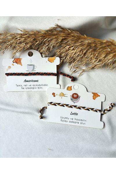 Atölye Merdiven 2-Piece Knitted Friendship Bracelet