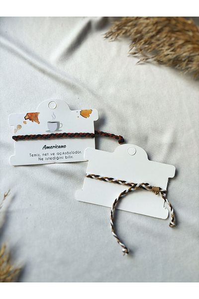 Atölye Merdiven 2-Piece Knitted Friendship Bracelet