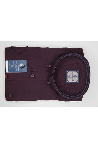 Pietra Paul Wide Fit Plain Pocket Cotton Men's Shirt