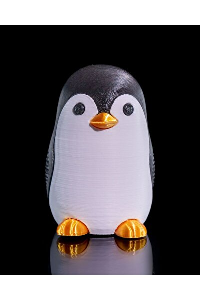 VeyernCraft Penguenli Kumbara Saklama Kutusu Gizli Kutu Penguen Desenli Özel ...