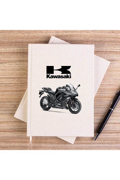 Z zepplin Caiet de pânză fără căptușeală Kawaski Ninja 1000