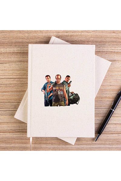 Z zepplin Caiet de pânză fără căptușeală GTA Three Conspirator