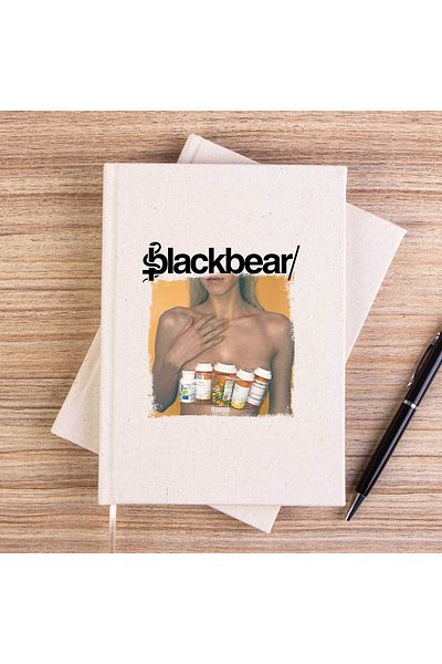Z zepplin دفتر ملاحظات قماشي غير مبطن من Blackbear Digital Drugs