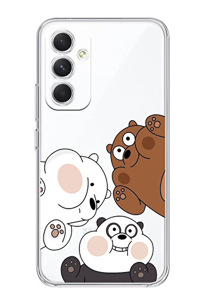 Magic Ring حافظة هاتف شفافة متوافقة مع هاتف Samsung Galaxy A15