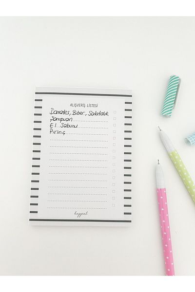 HAYYRAL Refrigerator Magnet Shopping List Notebook