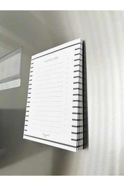 HAYYRAL Refrigerator Magnet Shopping List Notebook