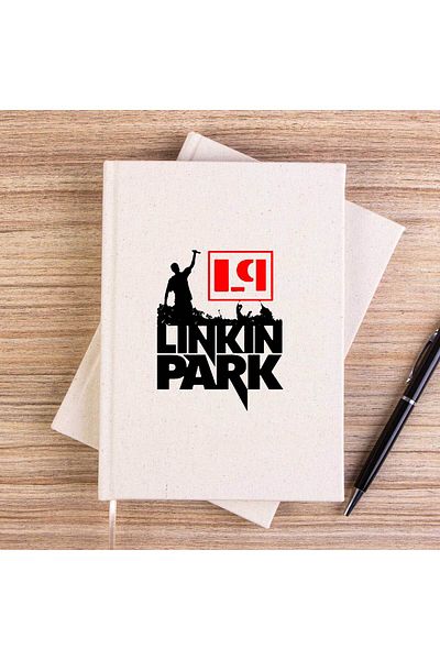 Z zepplin Linkin Park Banner Caiet de pânză fără căptușeală