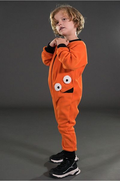 Baokids بذلة صوف مبتسمة