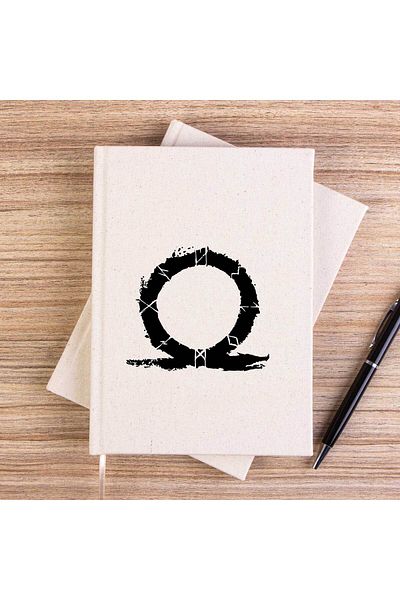 Z zepplin God Of War Ragnarok Omega Caiet de pânză fără căptușeală