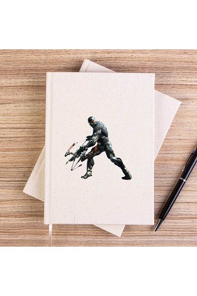Z zepplin دفتر ملاحظات قماشي غير مبطن من Crysis Warrior