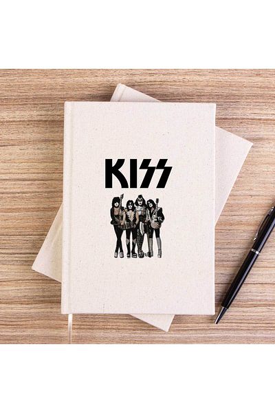 Z zepplin Caiet de pânză fără căptușeală Kiss Anime