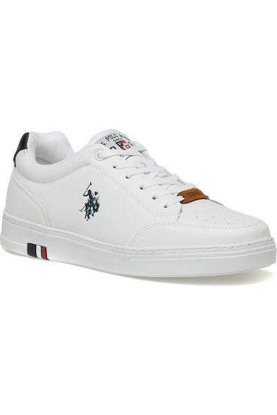 U.S. Polo Assn. U.S.POLO ASSN NOAH 4FX WHITE COMFORT CASUAL ΑΝΑΤΟΜΙΚΑ ΚΑΘΗΜΕΡΙΝΗ ΑΘΛΗΤΙΚΑ ΠΑΠΟΥΤΣΙΑ
