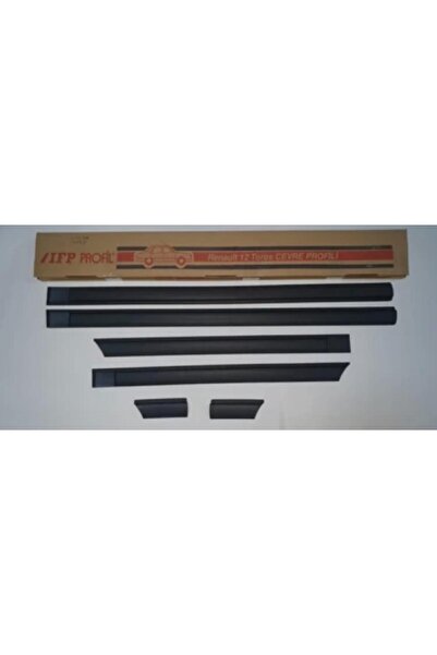 Üçel RENAULT 12 TOROS TA TX DIŞ KAPI ÇERÇEVE YAPIŞKAN ÇITASI TAKIM SİYAH