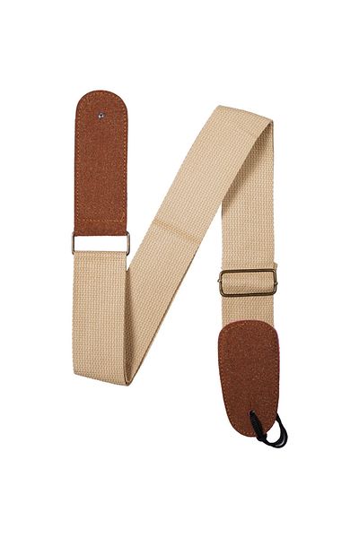 Midex Hg22 Κιθάρα ιμάντα ώμου Κρέμα Χρώμα 5 mm Πλάτος 87-146 cm