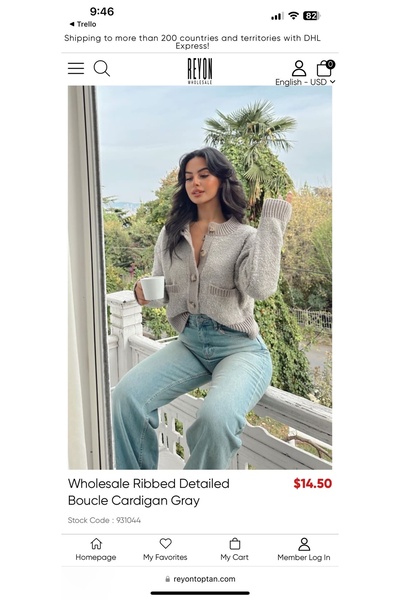 Reyon Elysian Store-Bayan Bluz ES931044-1