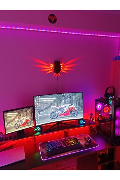 KG Tasarım Gece Duvar Lambası Baykuş Işıklı 3D