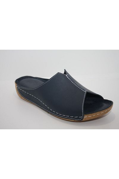FC SCHNITZER KHAKI LEATHER BEACH SLIPPERS